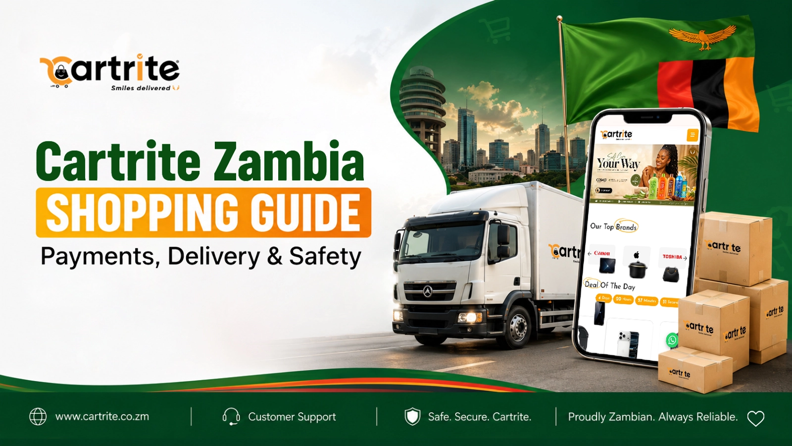 How to Shop Online in Zambia with Confidence: Airtel Money, MTN MoMo & Cartrite Delivery Guide | Cartrite Zambia Blog