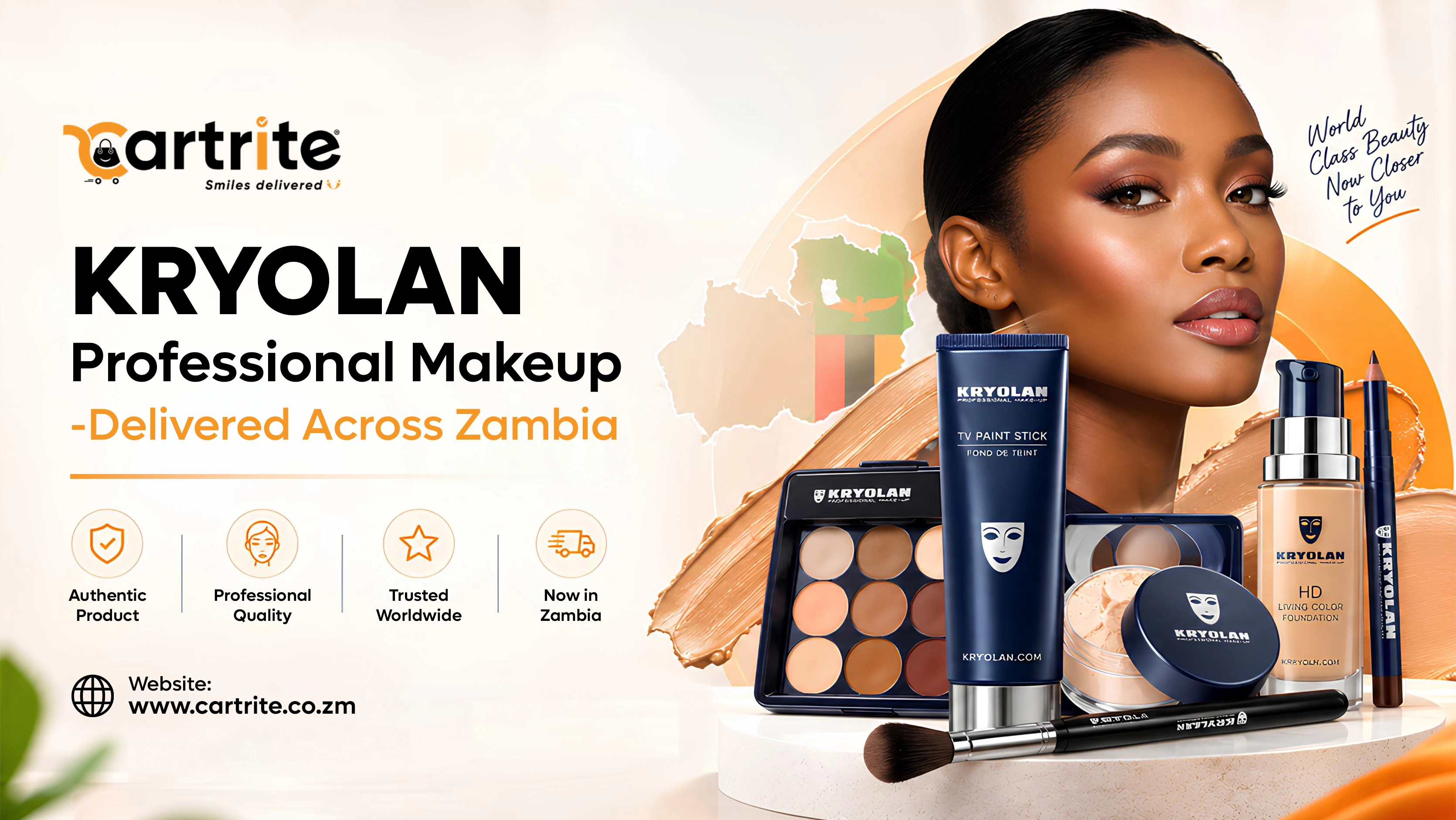 Kryolan Zambia: Discover Professional Makeup Products at Cartrite | Cartrite Zambia Blog