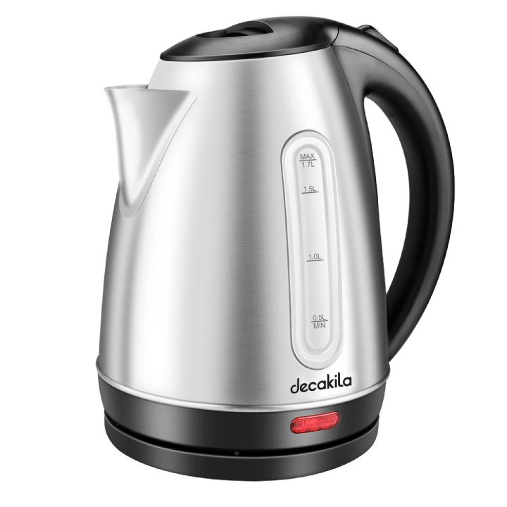 Decakila 1.7L Plastic Electric Kettle 2200W (KEKT004W)