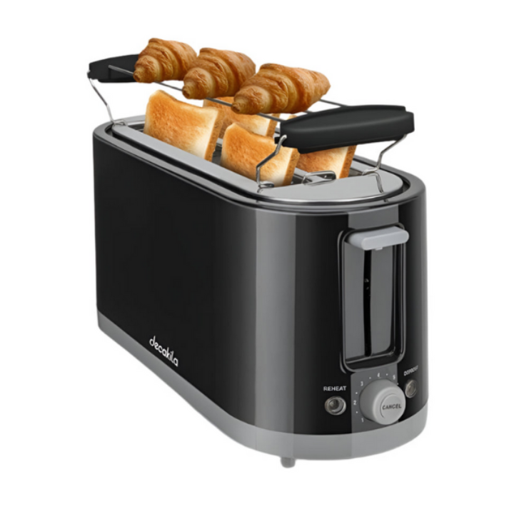 Decakila 4 Slides Toaster 1400W (KETS011B)
