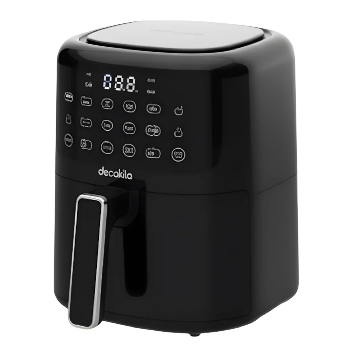 Decakila 4.5L Black Digital Air Fryer 1400W (KEEC100B)