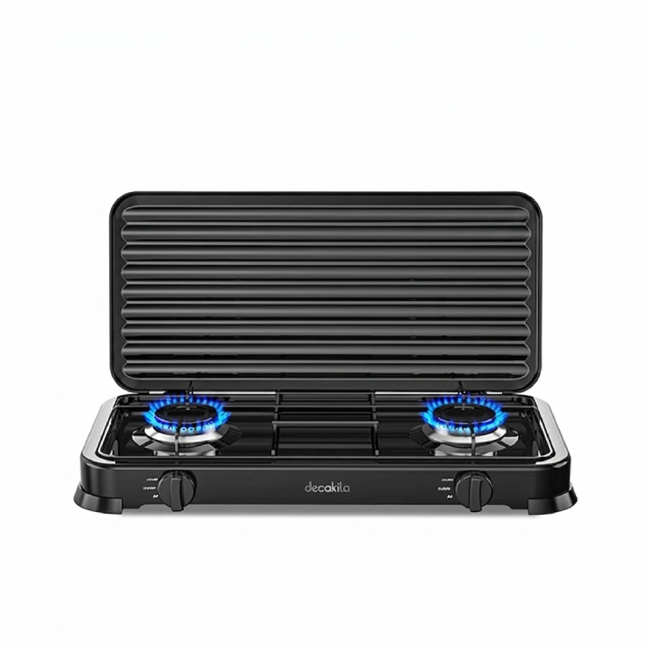 Decakila -  Double Burner Gas Stove – KMGS008B