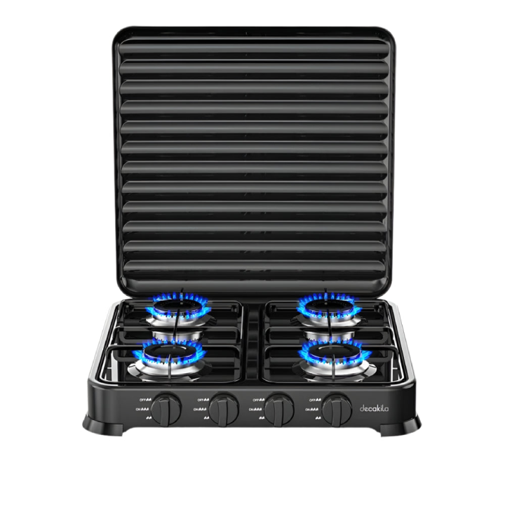 Decakila -  Four Burner Gas Stove – KMGS010B