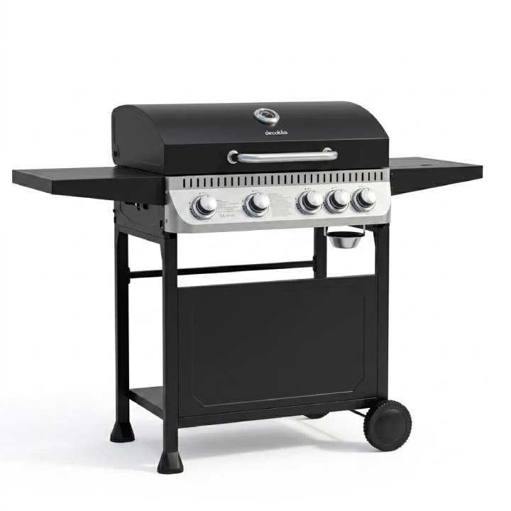 Decakila -  Gas BBQ Grill with Side Burner - KMGS028M