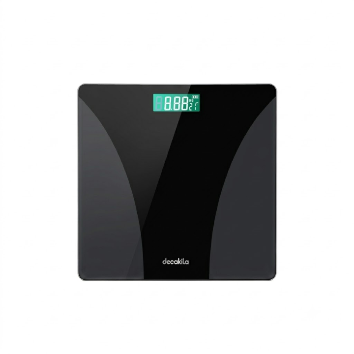 Decakila -  - Body Scale | 2.5kg - 180kg | Temperature Display | Toughened Glass - KMTT038W