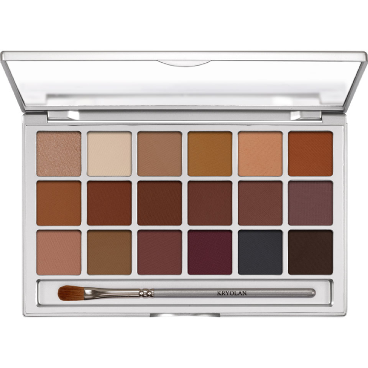 KRYOLAN V5 18 COLOR EYE SHADOW PALETTE