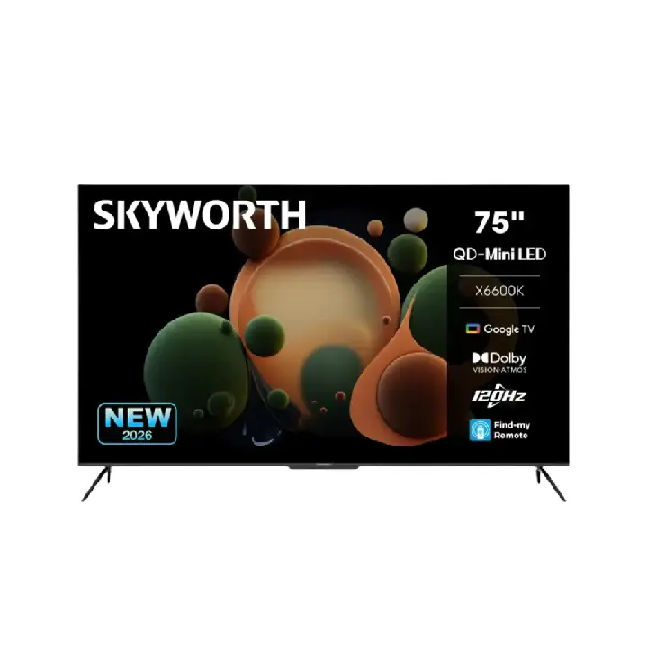 Skyworth Mini QLED Google TV 75X6600K