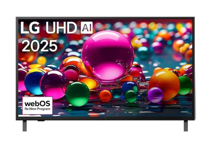 LG - 43 Inch Television UHD-4K Smart 60 Hz Alpha 7 Smart 4K Image Processor – 2nd Generation HDR10, Frameless WebOS System