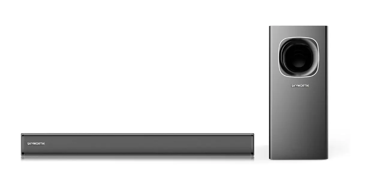 Skyworth 480W 2.1CH Soundbar system for TV, with Wireless Subwoofer