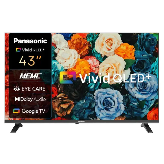 PANASONIC 43" FHD QLED GOOGLE SMART TV