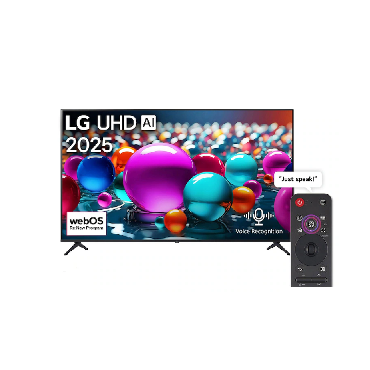 55"  LG UHD AI UA85 4K Smart TV AI Magic remote HDR10 WebOS25 2025
