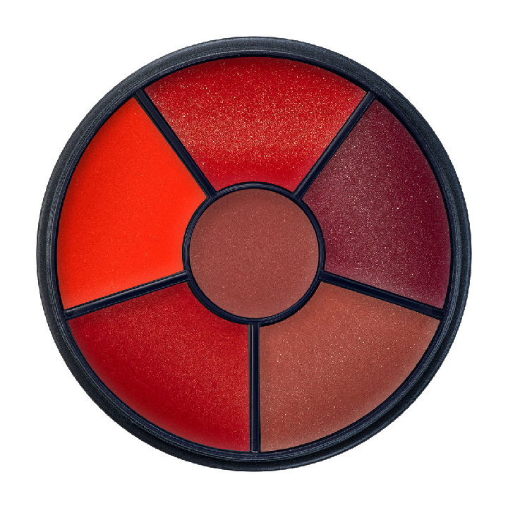 VELVET KISS LIP STICK WHEEL 6 SHADE