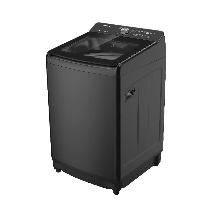 Hisense 21kg Top Loader Washing Machine Inverter Black( WT7T2125DB)