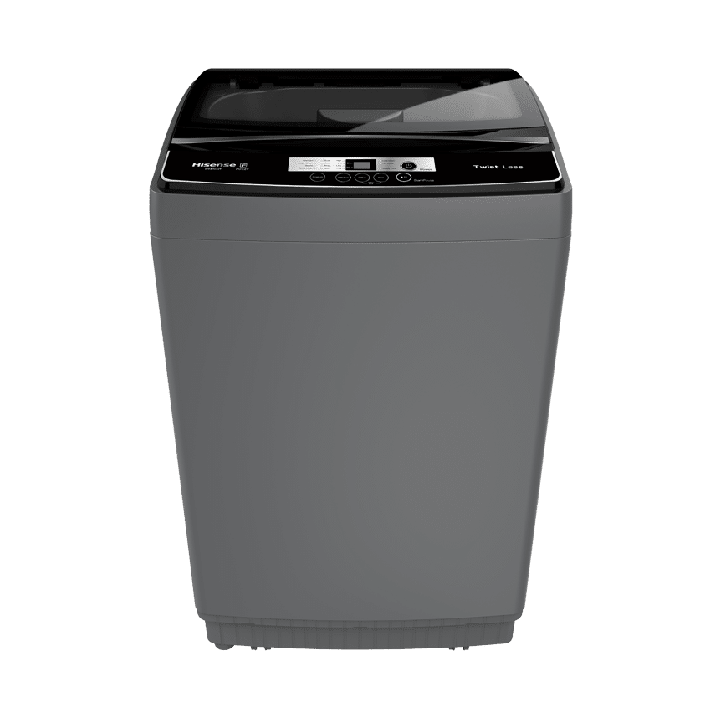 Hisense - 16KG Washing Machine-Grey with Self-Diagnostic Fault Finding - WTX1602ST