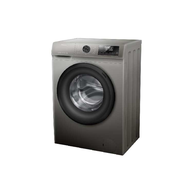 Hisense 9 kg Front Load Washing Machine – Titanium Grey (WFQP9012VMT)