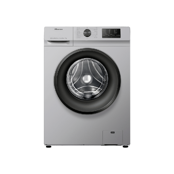 Hisense 6 kg Front Load Washing Machine – Silver Finish (WFVC6010S )