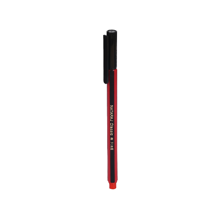 Nataraj Classic Fine Ball Pen-Black/Blue/Red(50 PCS) – Smooth Writing, Comfortable Grip, Smudge-Resistant Ink(PEN001)