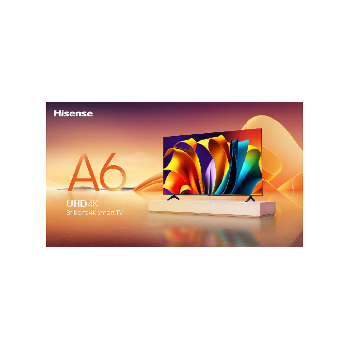 Hisense 65″ UHD 4K Smart TV – VIDAA Smart, Dolby Vision HDR, 4K AI Upscaler (LED65A6N)