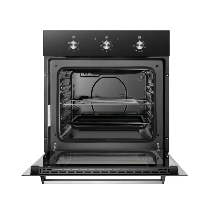 Hisense 600mm Built‑In Electric Oven – 67L Capacity, Black Glass & Stainless Look - HBO60201 Hisense 600mm Built‑In Electric Oven – 67L Capacity, Black Glass & Stainless Look - HBO60201