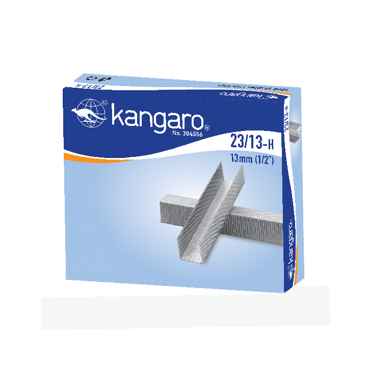 Kangaro 23/13-H Heavy Duty Staples – 1000 Staples Pack, Fits Staplers (23/13H)