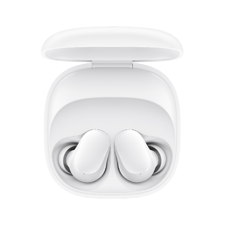 Redmi buds 6 Play Earbuds, 10mm Dynamic Driver, AI noise cancellation for calls, Bluetooth 5.4 -white