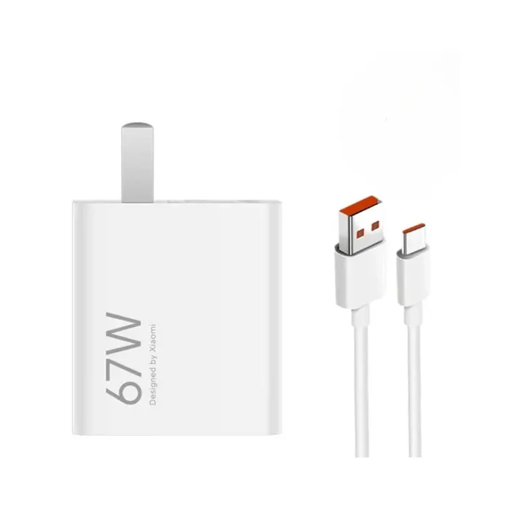 Xiaomi 67W Hyper charger combo with Type C cable
