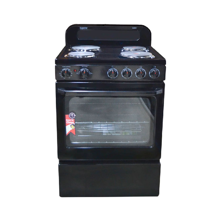 SUPERIOR  - Cooker 488 - Black - Front Control - SUP488FCBSW