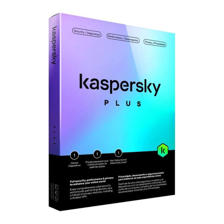 Kaspersky Plus Internet Security 1 year License - 1 Device