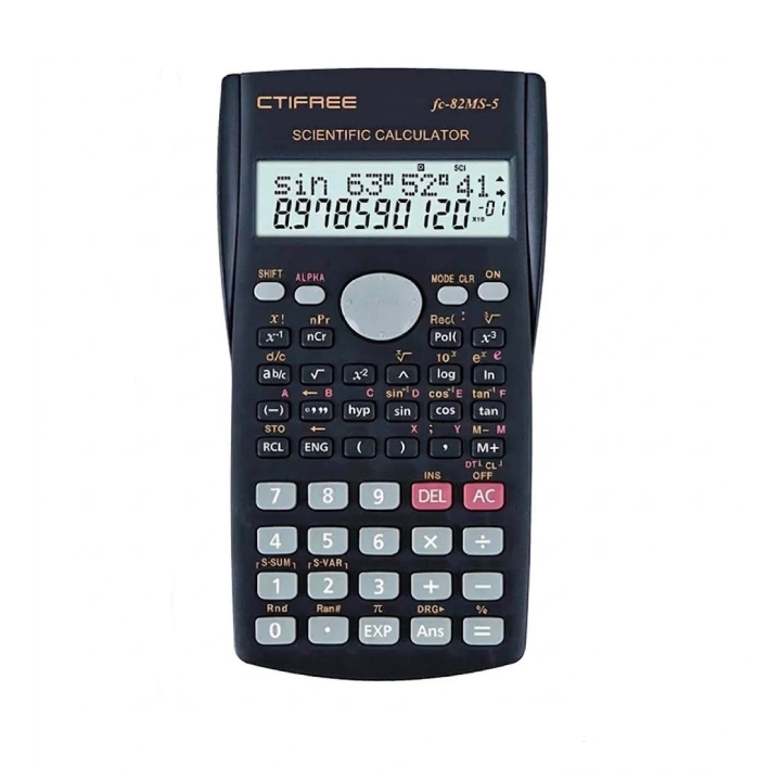 CTIFREE Functions Scientific Calculator, Black ( FC-82 MS-5)