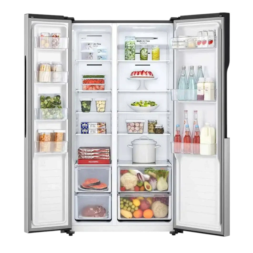 LG 566L Ultra-Quiet Side-by-Side Refrigerator