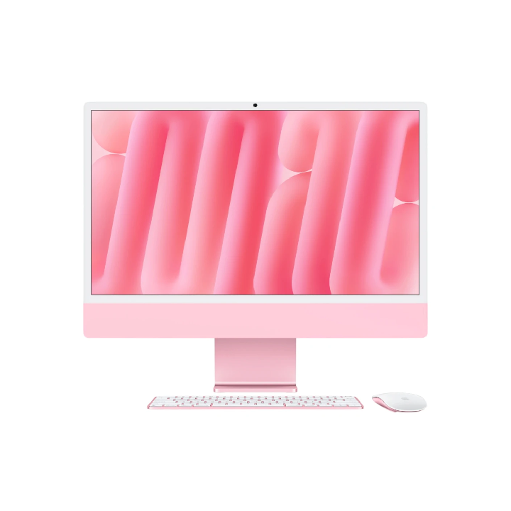 Apple iMac M4 24-inch 16GB RAM 512GB SSD - Pink