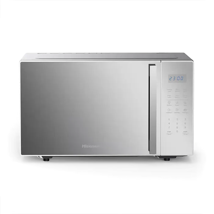 Hisense 30L Digital Microwave 900W 11 Power Levels Silver Mirror H30MOMS9H