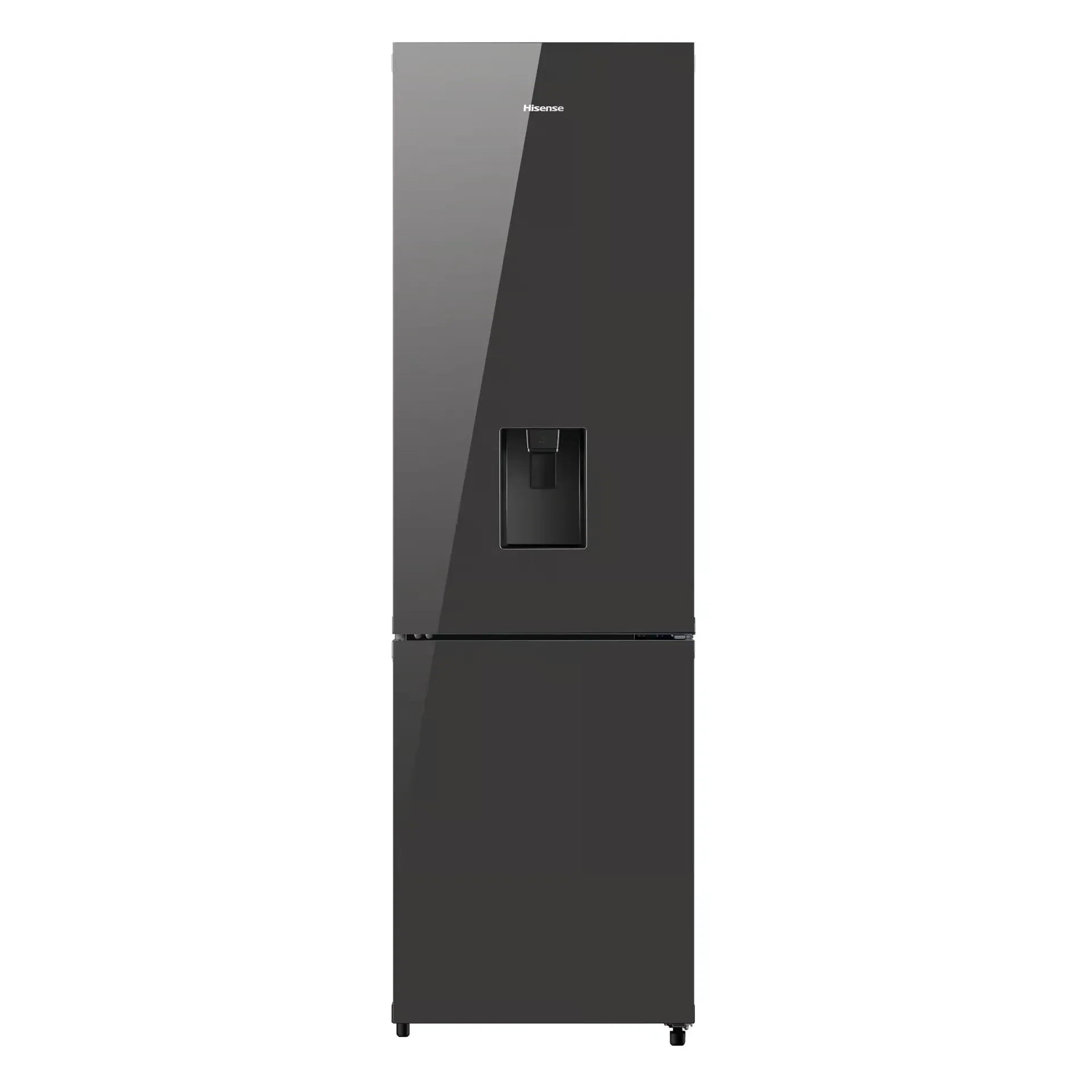 Hisense 263L Bottom Freezer Fridge Black Mirror Finish – H370BMIB-WD