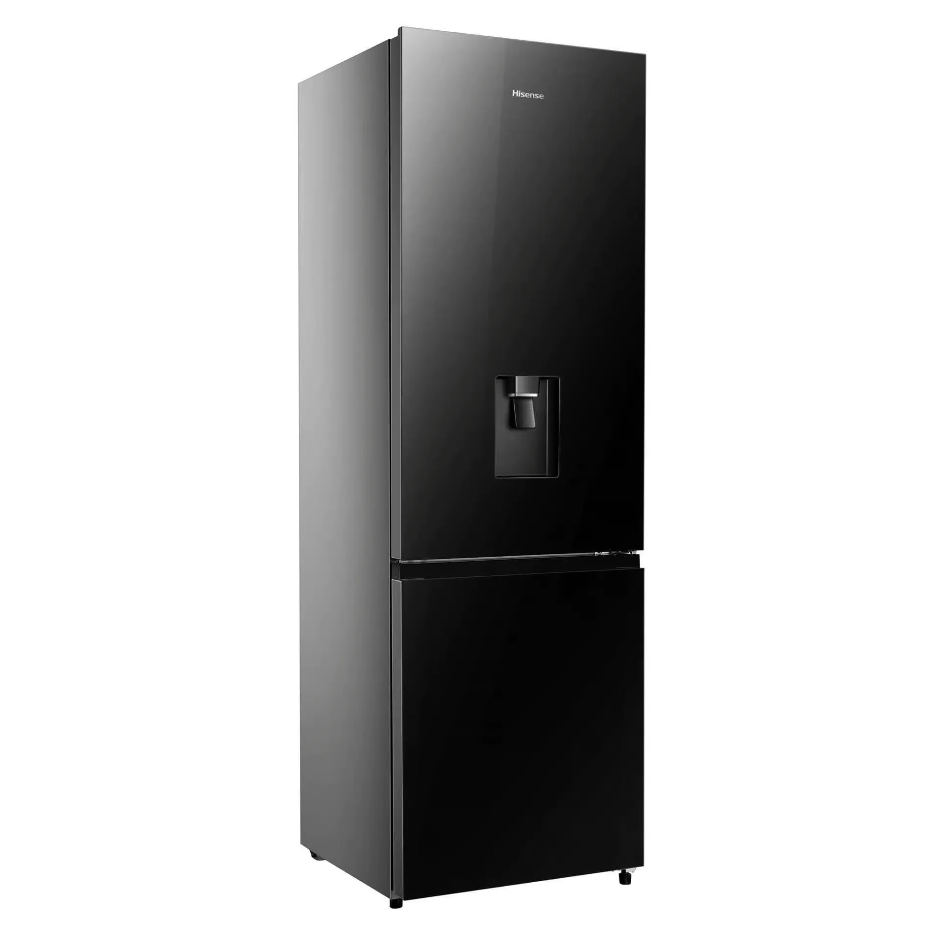 Hisense 263L Bottom Freezer Fridge Black Mirror Finish – H370BMIB-WD