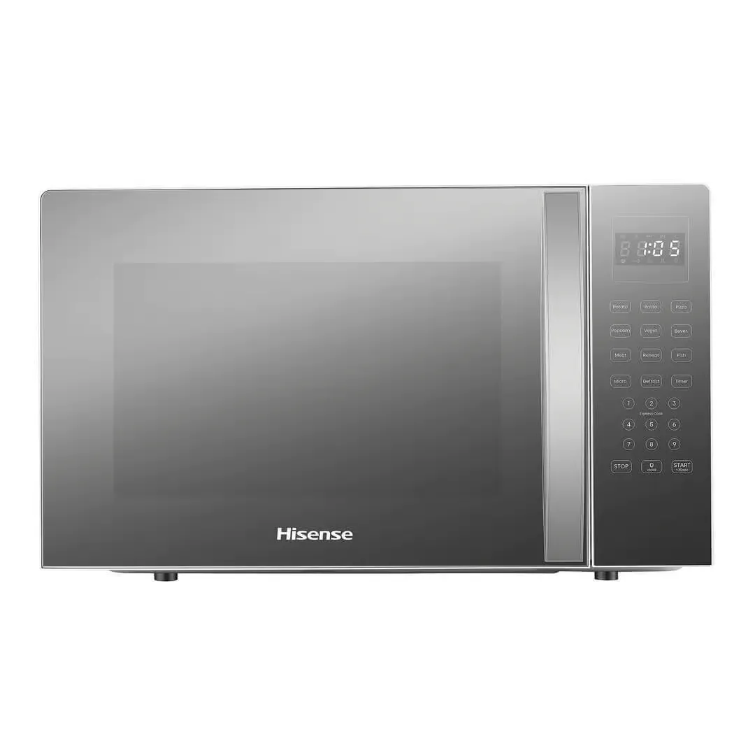 Hisense 43L Digital Microwave 1000W Mirror Silver 10 Power Levels H43MOMSS