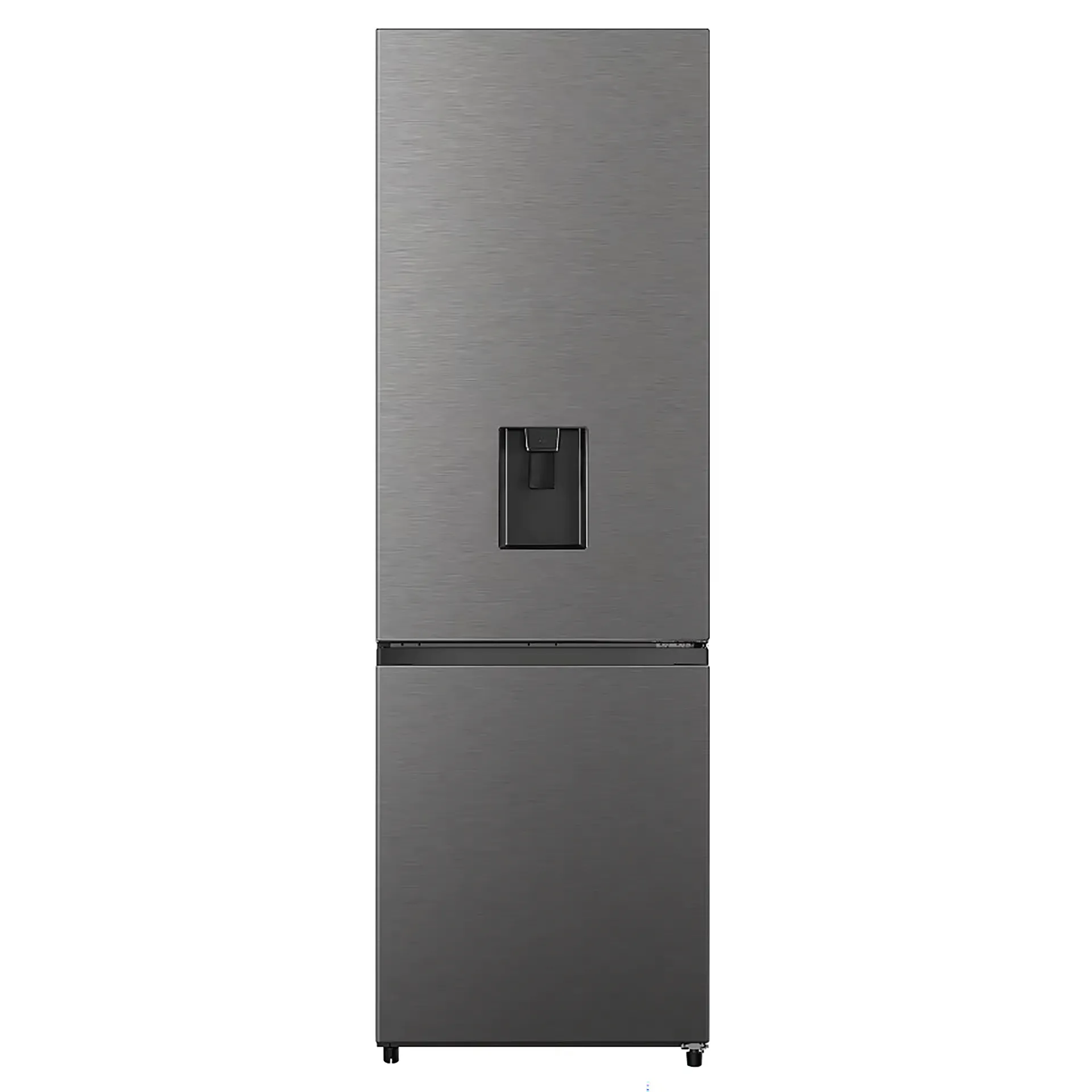 Hisense 347L Combi Fridge Freezer Titanium Silver with Water Dispenser – H450BIT
