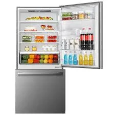 Hisense 441L Brushed Stainless Steel Combi Refrigerator with Total No Frost – H620BSWD