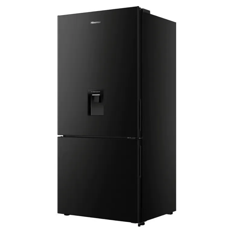 Hisense 500L Black Bottom-Freezer Refrigerator with Water Dispenser – H630BSB-WD