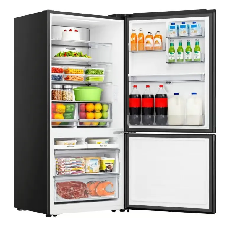 Hisense 500L Black Bottom-Freezer Refrigerator with Water Dispenser – H630BSB-WD