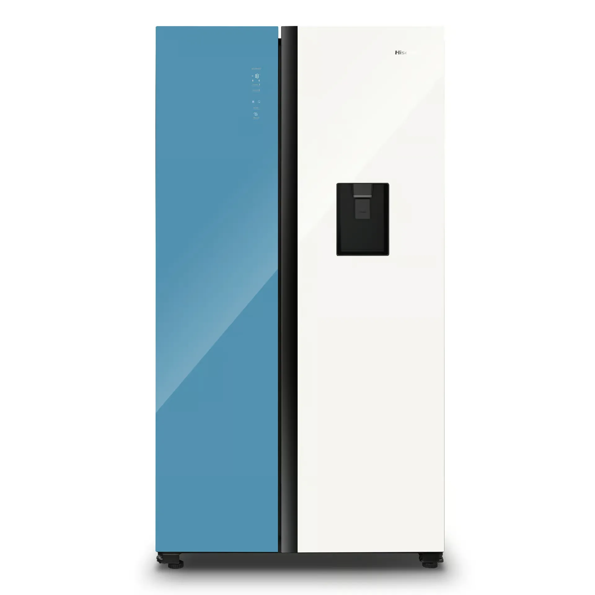 Hisense 508L Delectable Range Side‑By‑Side Fridge Freezer with Water Dispenser – H670SDBL‑WD