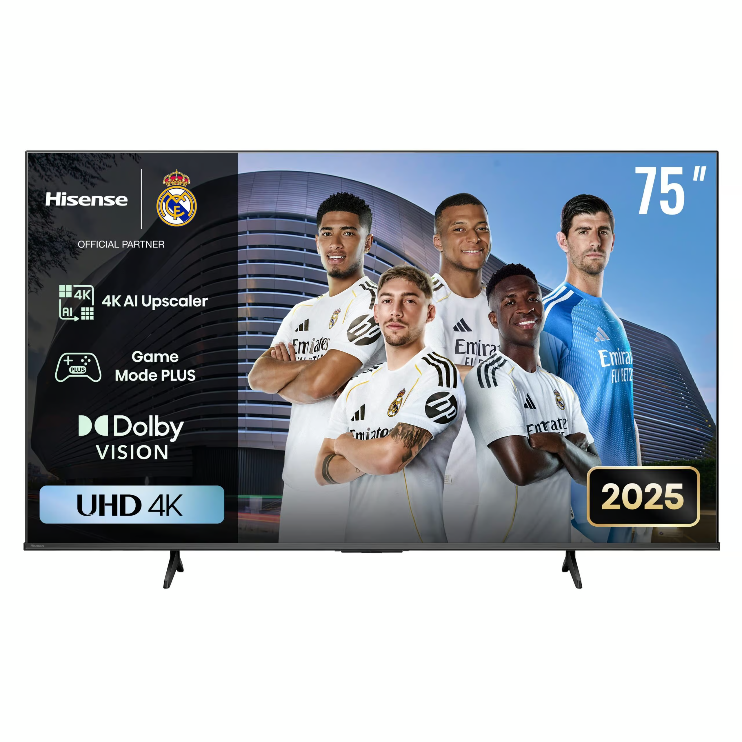 Hisense 75″ UHD 4K VIDAA Smart TV – Game Mode Plus, Game Bar, 60Hz(75A6Q )