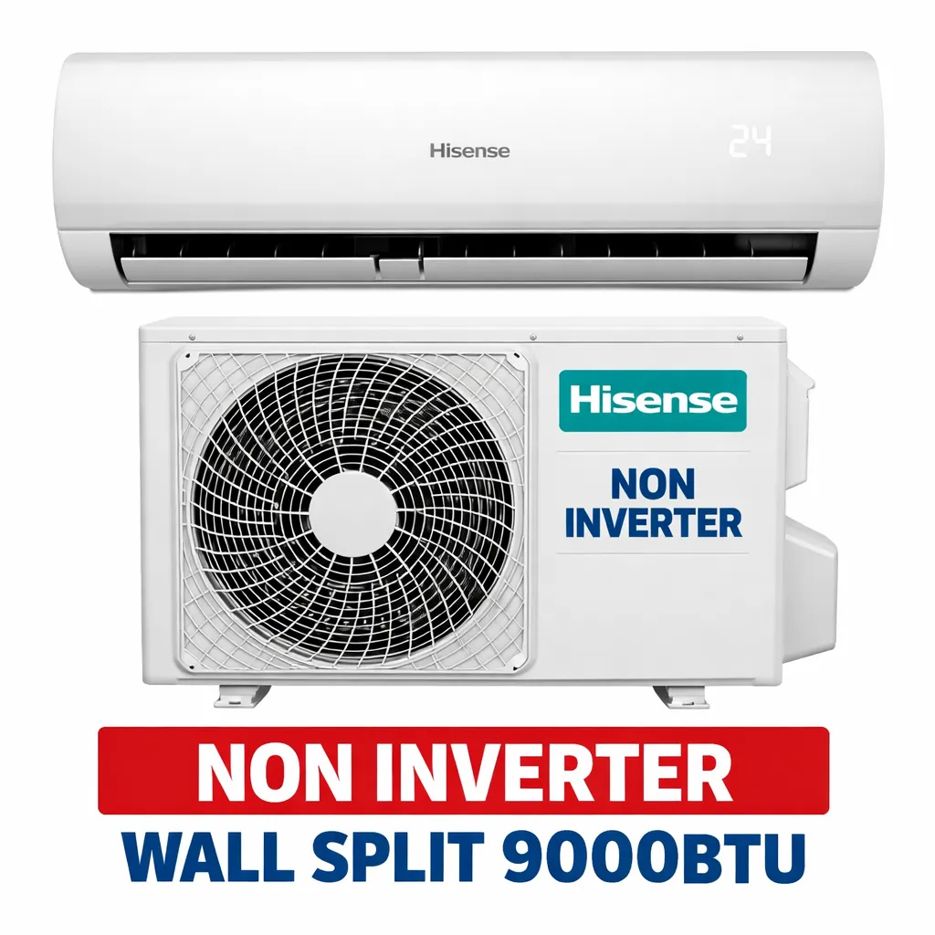 Hisense Split System Outdoor Air Conditioner Unit – AS‑09HW4SYRCL00 Wall‑Mounted AC Outdoor