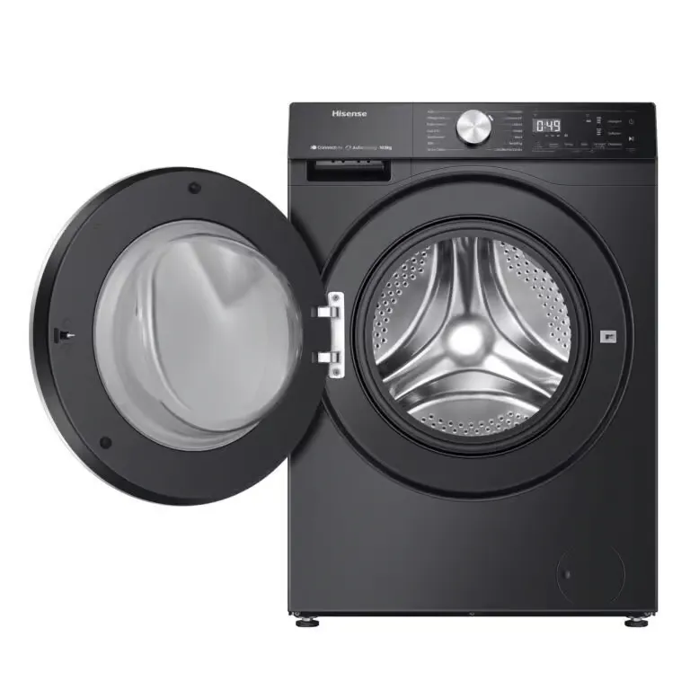 Hisense 5S Series 12 kg Front Load Washing Machine – Premium Black (WF5S1245BB)