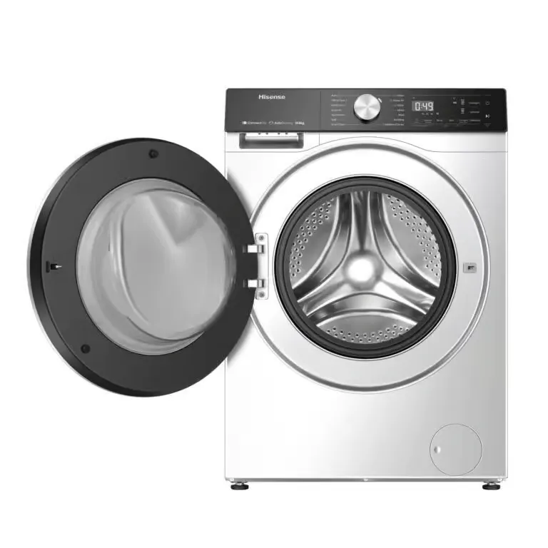 Hisense 5S Series 10.5 kg Front Load Washing Machine, Smart Auto Dosing & Steam Wash, White (WF5S1045BW)