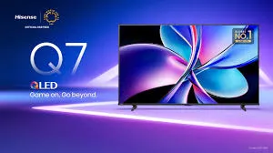 Hisense 55″ QLED 4K Gaming TV – 144Hz VRR, Dolby Vision & Atmos, Game Mode PRO (LED55Q7Q)