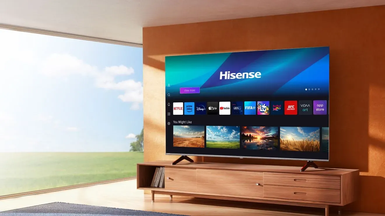 Hisense 43″ UHD 4K VIDAA Smart TV – Dolby Vision HDR, 4K AI Upscaler, DTS Virtual:X (LED43A6N)