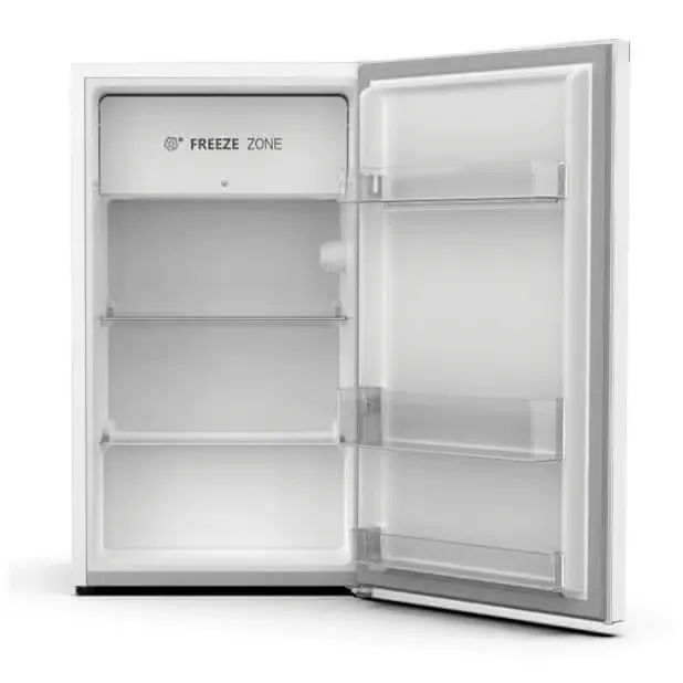 Hisense Mora 92L White Bar Fridge, A+ Energy, LED Lighting & Adjustable Shelves ( M125RWH)