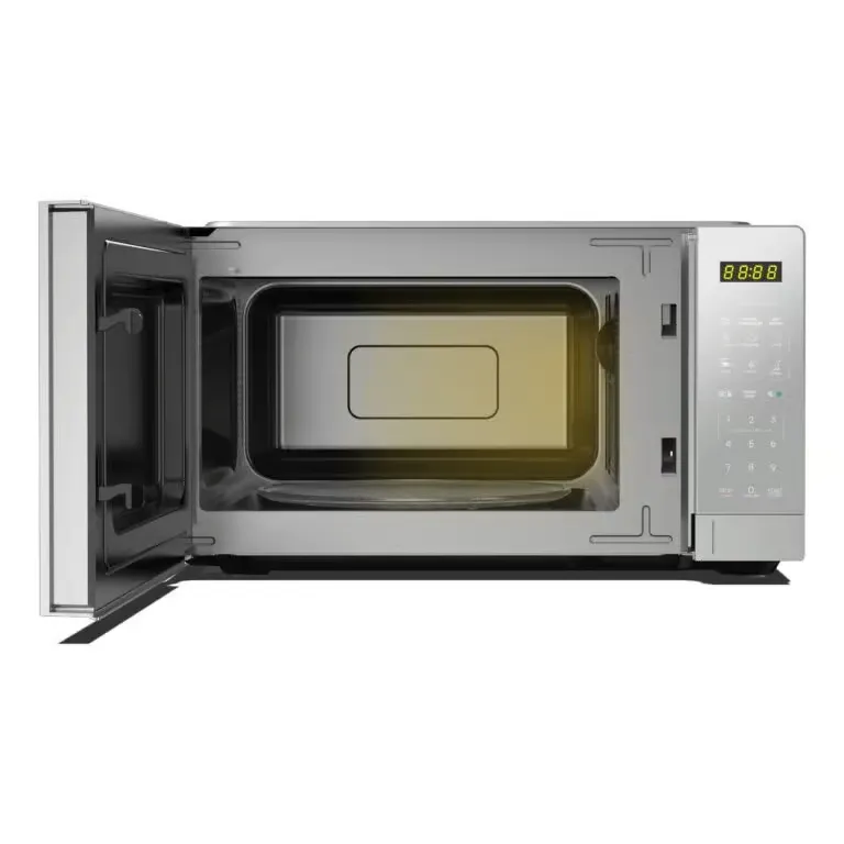 Hisense 20L Silver Digital Microwave Oven, Touch Control, Multi-Function Cooking & Child Lock (H20MOMS15)