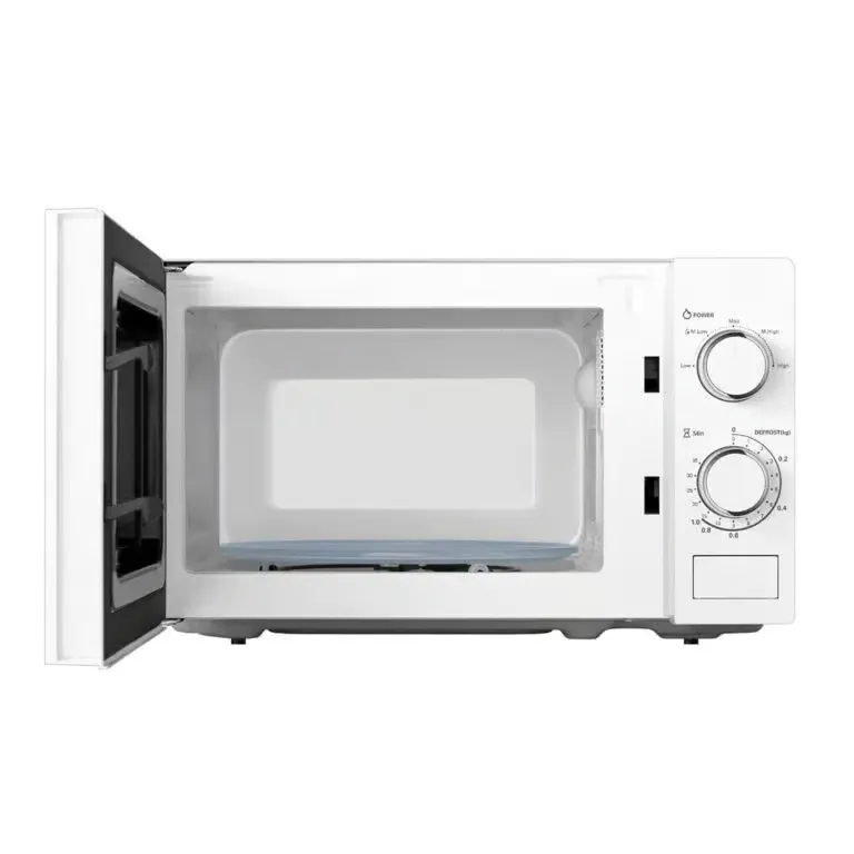 Hisense 20L Microwave Oven – Matte Black Exterior & White Painted Cavity, 700 W, 6 Power Levels (H20MOWS10)