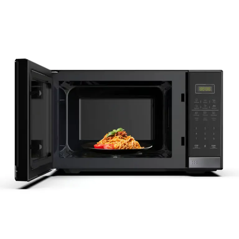 Hisense 37L Black Microwave Oven – 1000W, 10 Power Levels & Auto Cooking Menus (H37MOBS5X)